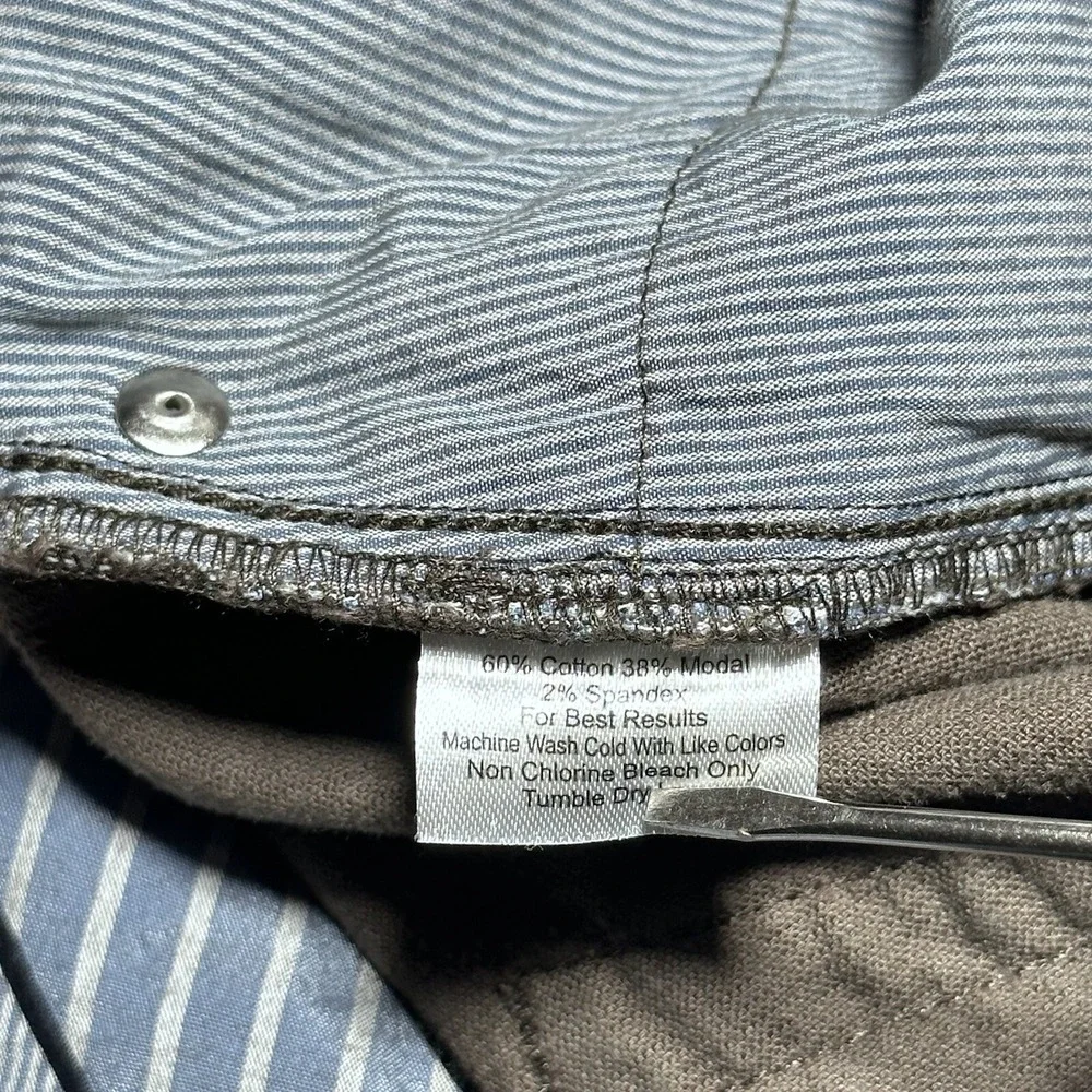Peter Millar Brown Corduroy 5 Pocket Classic Fit Stretch Pants Men's‎ Size 38x33